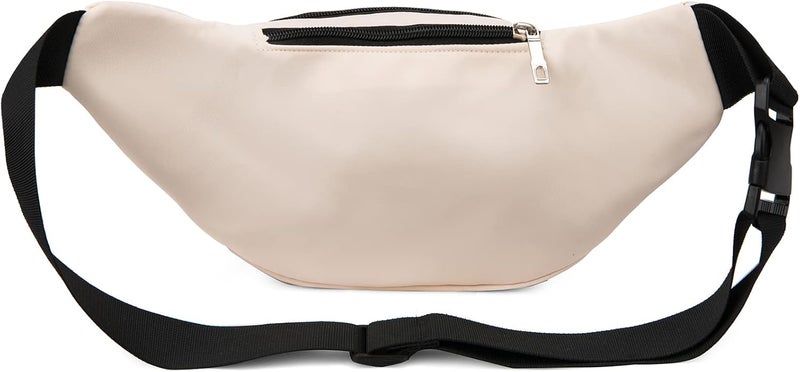 DAITET Crossbody Fanny Pack for Men&Women,Large Waist Bag & Hip Bum Bag with Adjustable Strap for Outdoors Workout Traveling Casual Running Hiking Cycling - Image 2